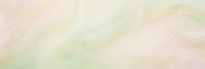 Poster - Swirls of blurry pink and green hues merge together, creating a mesmerizing and ethereal background that invokes a sense of whimsy and imagination