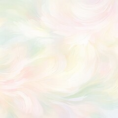 Poster - White and pink background with a soft pastel effect, creating a whimsical and dreamy atmosphere