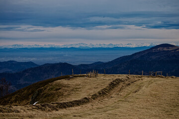 Sticker - Les Alpes Suisses depuis les Vosges