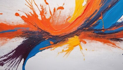 bold abstract painting background