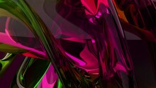 Moderne Geschmeidige Gläserne Violett Blaue Abstrakte Figur, Design, Hintergrund, Geometrie, Wirbel, Kurven, Rot

