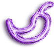 Pepper Violet Foil Balloon Icon