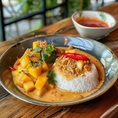 Poster - Kao Niao Mamuang Mango with Rice