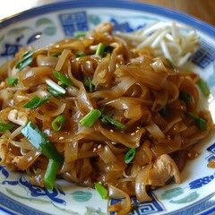 Poster - Pad Si Yu Noodles with Soy Sauce