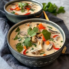 Wall Mural - Tom Kha Gai Coconut Soup