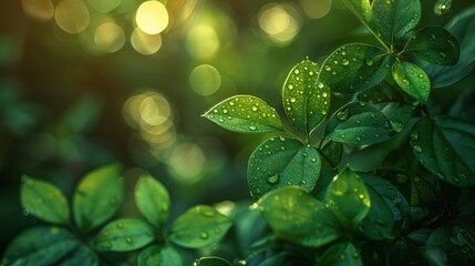 Poster - An image in green