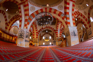 Wall Mural - The Old Mosque (In Turkish: Eski Camii) is an early 15th century Ottoman mosque in Edirne, Turkey.