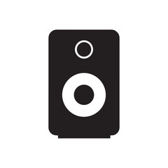 Speaker icon isolated on white background. Vector Illustration.