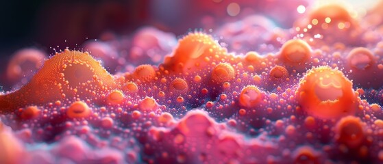Poster - A mesmerizing abstract multicolor visualization in 3D