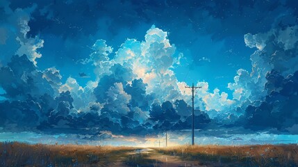 Aufkleber - Embrace the blue sky