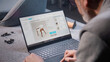 © Framestock - Craftsman uploads pictures of stylish wooden chair to online store using laptop computer. Small business owner adds photos of handmade products to the marketplace for sale. Entrepreneurship concept.