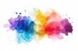 © Ева Поликарпова - Colorful watercolor painting of a rainbow