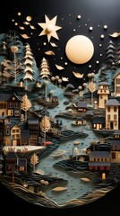 Wall Mural - A Mystical and Awe-Inspiring Depiction of a Creative Manipulation