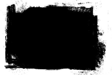 Wall Mural - Creative graphics black and white. Abstract grunge universal use