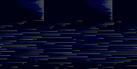 Fototapete - Colorful Glitch Screen Effect Background. Abstract Digital Pixel Dots Noise Glitch Error. Overlay Texture Pixel Sorting Effect Illustration. Modern Sci-Fi Game Vector Background.