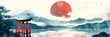 © PinkiePie - minimalist japan background wallpaper Japanese design minimalist style