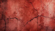 A painted old grunge with cracks and scratches, Stained blurry red grunge texture, red ink effect red watercolor background, red background for wallpaper, weeding card, and design