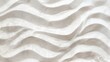 Abstract white sand texture background with ripples and waves for product presentation, mockup design concept Generative AI