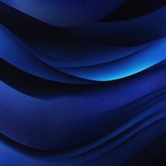 Poster - Abstract blue wavy background. Design element for brochure, flyer, web and other graphic designer works.