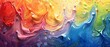 rainbow thick painting splash background --ar 7:3 --stylize 250