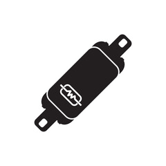 Poster - electrical fuse icon vector illustration design template