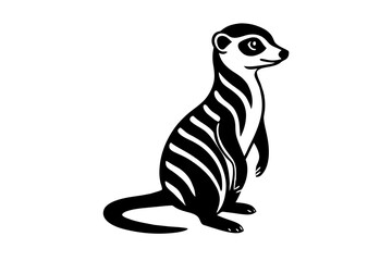 Wall Mural - meerkat vector illustration