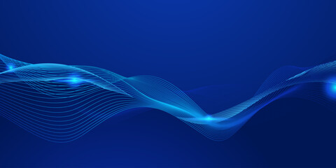 blue futuristic background with gradient color