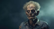 Old man is a zombie. Generative AI