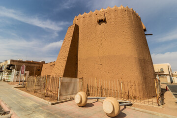 Wall Mural - Remnants of Barzan Palace in Ha'il, Saudi Arabia