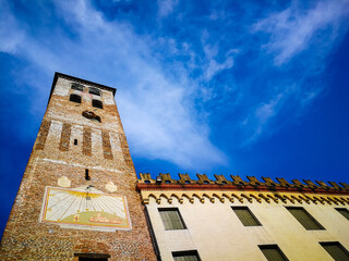 Wall Mural - View on the municipality of Camposampiero, Padua, Italy