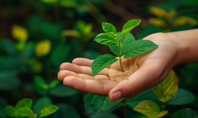 Poster - Green Investment Focus, A Hand's Perspective Amidst Global Economic Indicators