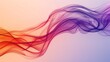 A close up of a colorful stream that is flowing in the air, AI