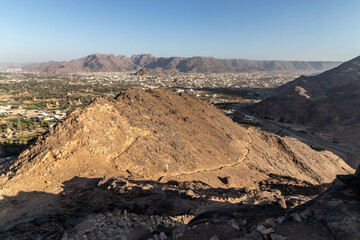 Wall Mural - Aerial view of Najran, Saudi Arabia