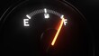 © Bruno Tornielli/Stocksy - Fuel gauge with full indication , 3d render of car dashboard.