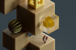 © Giada Canu/Stocksy - close up of abstract render