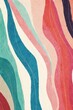 © nomad studio/Stocksy - abstract background with multicolor stripes and lines
