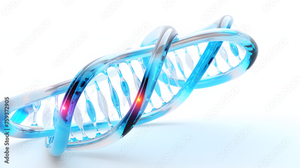 Plasmid DNA 3d rendering Stock Illustration | Adobe Stock