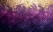 dynamic texture overlay with metallic gold and deep purple gradient background, high detail