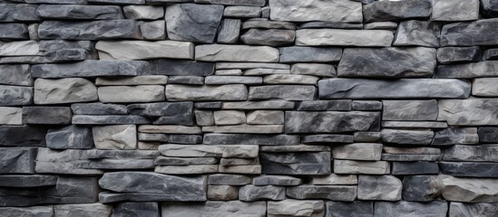 Canvas Print - Stone wall background material.