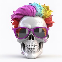 fashion skull head