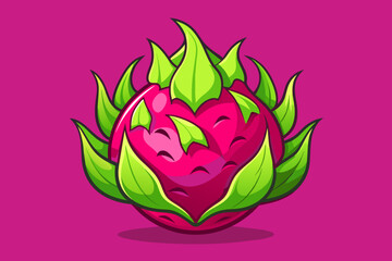 Poster - dragon fruit background is