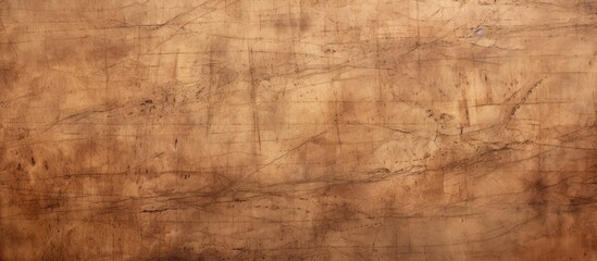 Canvas Print - A closeup of a rectangular brown leather texture resembling wood flooring with hints of beige and wood stain. The pattern resembles hardwood plywood with various tints and shades