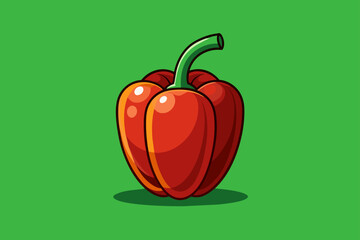 Poster - bell pepper vegetable background