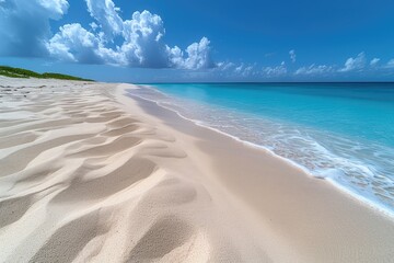 beach sand with ocean landscape professional photography