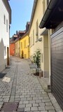 Fototapeta Uliczki - narrow street in the town