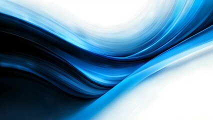 Canvas Print -  Vibrant abstract waves, perfect for dynamic visuals