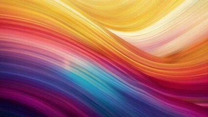 Wall Mural -  Vivid abstract waves, perfect for dynamic backgrounds