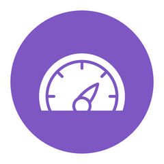Barometer icon vector image. Can be used for Science.