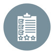 Feedback Form icon vector image. Can be used for Contact Us.