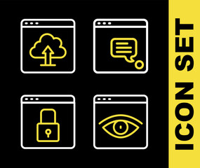 Poster - set line new chat messages notification, browser incognito window, secure your site with https, ssl 